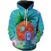 Spongebob Pineapple Spongebob Cartoon Hoodie 3D 0