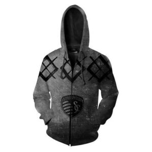 Sporting Kansas City Chefs NFL Football 3D All Over Print Zip up Hoodie Option 1