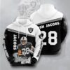Sports American Baseball Nfl Oakland Raiders Jacobs 3D All Over Print Zip Up Hoodie Option Sports American Baseball NFL Oakland Raiders Jacobs 3D All Over Print Zip up Hoodie Option 1