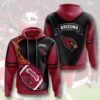 Sports American Football NFL Arizona Cardinals 3D All Over Print Zip up Hoodie Option 1