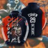 Sports American Football Nfl Chicago Bears Tarik Cohen 3D All Over Print Zip Up Hoodie Option Sports American Football NFL Chicago Bears Tarik Cohen 3D All Over Print Zip up Hoodie Option 1