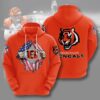 Sports American Football Nfl Cincinnati Bengals 3D All Over Print Zip Up Hoodie Option Sports American Football NFL Cincinnati Bengals 3D All Over Print Zip up Hoodie Option 1