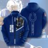Sports American Football Nfl Indianapolis Colts 3D All Over Print Zip Up Hoodie Option Sports American Football NFL Indianapolis Colts 3D All Over Print Zip up Hoodie Option 1