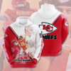 Sports American Football NFL Kansas City Chiefs Patrick Mahomes Usa 1075 Hoodie 3d 1
