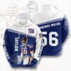 Sports American Football Nfl New York Giants Lawrence Taylor 3D All Over Print Zip Up Hoodie Option Sports American Football NFL New York Giants Lawrence Taylor 3D All Over Print Zip up Hoodie Option 1