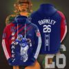 Sports American Football Nfl New York Giants Saquon Barkley 3D All Over Print Zip Up Hoodie Option Sports American Football NFL New York Giants Saquon Barkley 3D All Over Print Zip up Hoodie Option 1