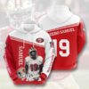 Sports American Football NFL San Francisco 49ers Deebo Samuel 3D All Over Print Zip up Hoodie Option 1
