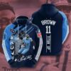 Sports American Football NFL Tennessee Titans A J Brown 3D All Over Print Zip up Hoodie Option 1