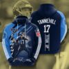 Sports American Football NFL Tennessee Titans Ryan Tannehill 3D All Over Print Zip up Hoodie Option 1