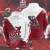 Sports American Football Ncaaf Alabama Crimson Tide Usa Hoodie 3D 1 0