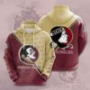 Sports American Football Ncaaf Florida State Seminoles Usa Hoodie 3D 0