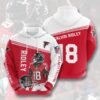 Sports American Football Nfl Atlanta Falcons Calvin Ridley Usa Hoodie 3D 0