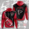 Sports American Football Nfl Atlanta Falcons Usa Hoodie 3D 0