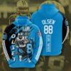 Sports American Football Nfl Carolina Panthers Greg Olsen Usa Sport All Over Print Hoodie 3D 0