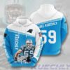 Sports American Football Nfl Carolina Panthers Luke Kuechly Usa Hoodie 3D 0