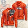 Sports American Football Nfl Denver Broncos Usa Sport All Over Print Hoodie 3D 0