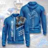 Sports American Football Nfl Detroit Lions Usa Sport All Over Print Hoodie 3D 2 0