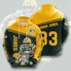 Sports American Football Nfl Green Bay Packers Aaron Jones Usa Hoodie 3D Sports American Football Nfl Green Bay Packers Aaron Jones Usa Hoodie 3D 0