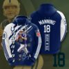 Sports American Football Nfl Indianapolis Colts Peyton Manning Usa Hoodie 3D Sports American Football Nfl Indianapolis Colts Peyton Manning Usa Hoodie 3D 0