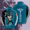 Sports American Football Nfl Jacksonville Jaguars Nick Foles Usa Hoodie 3D 0