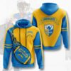 Sports American Football Nfl Los Angeles Chargers Usa Sport All Over Print Hoodie 3D 3 0