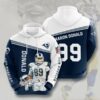 Sports American Football Nfl Los Angeles Rams Aaron Donald Usa Hoodie 3D 0
