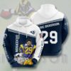 Sports American Football Nfl Los Angeles Rams Eric Dickerson Usa Hoodie 3D 0