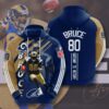 Sports American Football Nfl Los Angeles Rams Isaac Bruce Usa Hoodie 3D Sports American Football Nfl Los Angeles Rams Isaac Bruce Usa Hoodie 3D 0