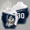 Sports American Football Nfl Los Angeles Rams Todd Gurley Ii Usa All Over Print Hoodie 3D 0