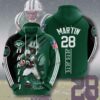 Sports American Football Nfl New York Jets Curtis Martin Usa Hoodie 3D 0