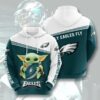 Sports American Football Nfl Philadelphia Eagles All Over Print Hoodie 3D 0