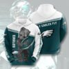 Sports American Football Nfl Philadelphia Eagles Usa All Over Print Hoodie 3D 0