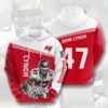 Sports American Football Nfl Tampa Bay Buccaneers John Lynch Usa Sport All Over Print Hoodie 3D Sports American Football Nfl Tampa Bay Buccaneers John Lynch Usa Sport All Over Print Hoodie 3D 0