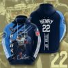 Sports American Football Nfl Tennessee Titans Derrick Henry Usa Sport All Over Print Hoodie 3D 0
