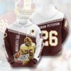 Sports American Football Nfl Washington Redskins Adrian Peterson Usa Hoodie 3D 0