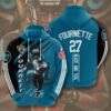 Sports American NFL Jacksonville Jaguars Leonard Fournette 3D All Over Print Zip up Hoodie Option 1