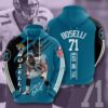 Sports American NFL Jacksonville Jaguars Tony Boselli 3D All Over Print Zip up Hoodie Option 1