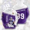 Sports American Nfl Minnesota Vikings Danielle Hunter 3D All Over Print Zip Up Hoodie Option Sports American NFL Minnesota Vikings Danielle Hunter 3D All Over Print Zip up Hoodie Option 1