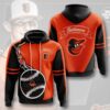 Sports Baseball Mlb Baltimore Orioles Usa Sport All Over Print Hoodie 3D 0
