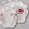 Sports Baseball Mlb Cincinnati Reds Usa All Over Print Hoodie 3D 0