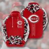 Sports Baseball Mlb Cincinnati Reds Usa Hoodie 3D 0