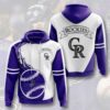 Sports Baseball Mlb Colorado Rockies Usa Sport All Over Print Hoodie 3D 2 0