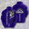 Sports Baseball Mlb Colorado Rockies Usa Sport All Over Print Hoodie 3D 3 0