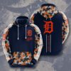 Sports Baseball Mlb Detroit Tigers Usa Sport All Over Print Hoodie 3D 2 0