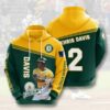 Sports Baseball Mlb Oakland Athletics Khris Davis Usa Hoodie 3D 0