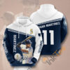 Sports Baseball Mlb Seattle Mariners Edgar Martu00ednez Usa Hoodie 3D 0