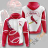 Sports Baseball Mlb St Louis Cardinals Usa All Over Print Hoodie 3D 0