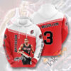 Sports Basketball Nba Portland Trail Blazers Cj Mccollum Usa Hoodie 3D 0