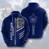 Sports Hockey NHL Toronto Maple Leafs 3D All Over Print Zip up Hoodie Option 1
