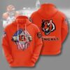 Sports Team Cincinnati Bengals No267 3D Hoodie Zip Hoodie NFL 3D All Over Print Hoodie Zip Hoodie 1